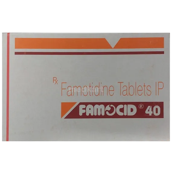 famocid 40mg tablet 14's